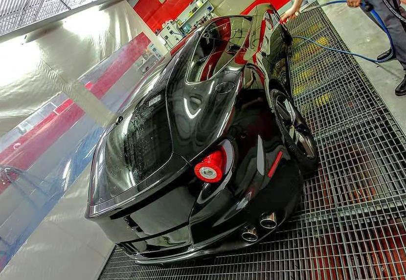 Ferrari FF wrapped in SunTek Ultra Paint Protection Film